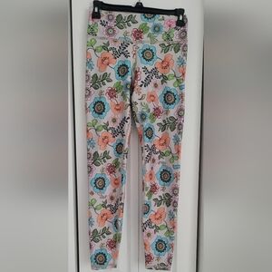 Becco Floral Patterned Leggings  Size  M